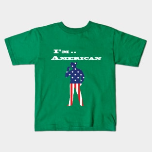 I'm American ,Native Americans' Day 2018 (3) Kids T-Shirt